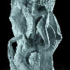 L'Eau et l'Homme ou la Transcendance de ses Substances - Fontaine-Sculpture en Marbre de Carrare - Dignes-les-Bains