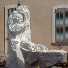 Mozart - Sculpture en Marbre de Carrare - Draguignan