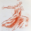 Pietragalla - Drawing by Maria de Faykod