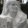 Buste du Professeur Claude Verdan - Commande du Musée de la Main, Lausanne (Ch) - Sculpture en Marbre de Carrare - Musée de Faykod