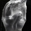 Création de l'Homme Spirituel - Sculpture en Marbre de Carrare - Musée de Faykod
