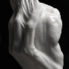 Création de l'Homme Spirituel - Sculpture en Marbre de Carrare - Musée de Faykod